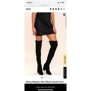 Steve Madden Norri Over the Knee Boots